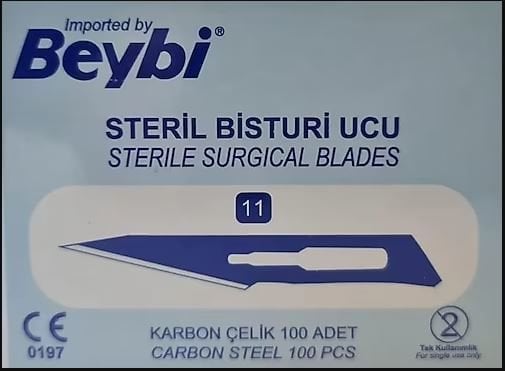 Beybi 11 No Bistüri ( 100 Adet )